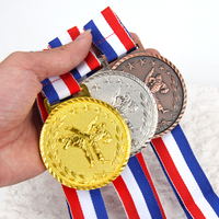 Vente en gros Design Médaille de sport en métal personnalisée en alliage de zinc vierge