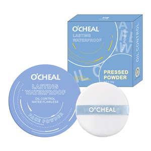 แป้งแต่งหน้าเบส รองพื้น คุมมัน ปกปิด ปรับผิวขาว แป้งอัดแข็ง OEM/ODM - Product Image 1
