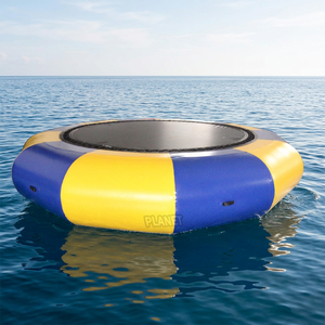Commercial PVC Outdoor Aqua Park Sports nautiques 2M Flottant Gonflable Enfants Saut D'eau <span class=keywords><strong>Trampoline</strong></span> <span class=keywords><strong>Jeu</strong></span> - Product Image 1