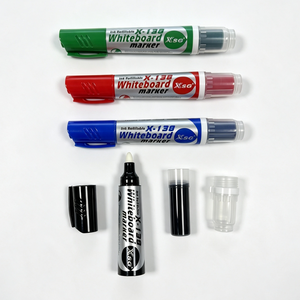 X-138 Whiteboard Erasing Marker <b>Refill</b> Ink Red Blue Black Ink Drawing Refillable Whiteboard Marker <b>Pen</b> - Product Image 4