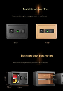 Cassaforte Deli 33116 per Ufficio, Casa, Hotel, Mini Cassaforte Intelligente di Alta Qualità - Product Image 2