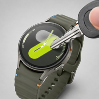 Outil d'alignement à installation rapide, protection d'écran en verre trempé HD 9H compatible avec Samsung Galaxy Watch7 Ultra 40 mm 44 mm