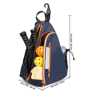 Bolsa de Pickleball Personalizada 2025, Mochila de Pickleball para Hombre y Mujer, Bolsa de Hombro Ajustable Resistente al Agua - Product Image 3