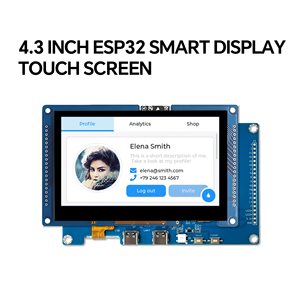 ESP32 S3 4.<span class=keywords><strong>3</strong></span> pouces 480*272 RGB IPS TFT LCD écran tactile Ar-duino LVGL WIFI BLe Uart <span class=keywords><strong>Smart</strong></span> Module - Product Image 1