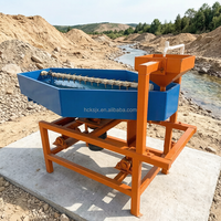 Equipo de Lavado de Oro a Pequeña Escala, Mesa Vibratoria Mini Gemini de 45-80 kg/h con Alta Recuperación (90-98%), Certificación CE