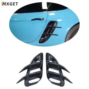 Carbon Factory Direct Hot Sale Side Air Inlet Grille Universal Rear Spoilers For Porsche 718 Cayman Boxster