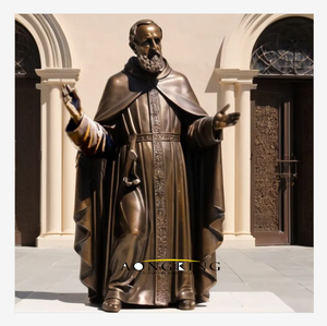 Escultura religiosa Bronce <span class=keywords><strong>Santa</strong></span> Catalina <span class=keywords><strong>de</strong></span> <span class=keywords><strong>Siena</strong></span> Tamaño real <span class=keywords><strong>Santa</strong></span> Catalina <span class=keywords><strong>de</strong></span> <span class=keywords><strong>Siena</strong></span> Estatua <span class=keywords><strong>de</strong></span> bronce para Iglesia - Product Image 2