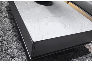 Diseño de muebles de sala de estar, consola de <span class=keywords><strong>TV</strong></span> de mármol gris, Unidad de medios, aparador, juego de mesa de centro - Product Image 3