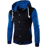Usine Polyester Polaire Vintage Varsity Vêtements Jeunesse À Capuche Coupe-Vent Blanc Baseball Vestes