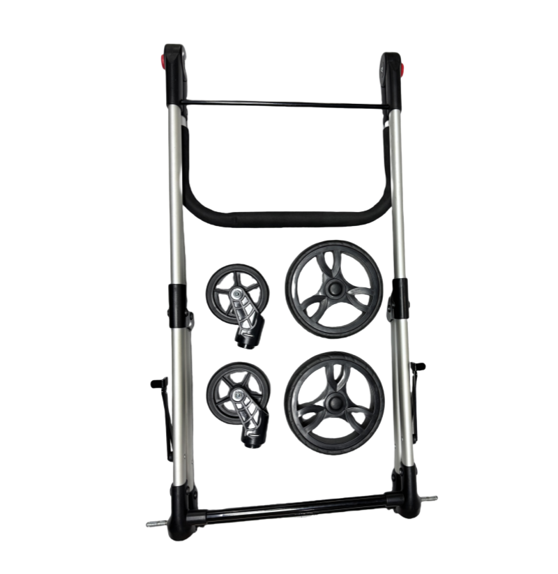 30kgs Wholesale Factory Quality Aluminum Shop Trolley Cart Hand Cart with Bag