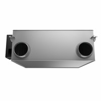 Économie d'énergie 500 CMH ERV HRV Système de ventilation domestique Échangeur de chaleur lavable Air frais