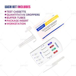 Veterinario Canino Erhlichia Leishmania Heartworm Anaplasma Chw Ag / Anaplasma Ab / E.Canis Ab / Lsh Ab Kit de prueba rápida para perro - Product Image 2