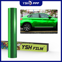 Films de voiture en papier PET automobile de haute qualité, teinte caméléon, vinyle de voiture changeant de couleur, film de vinyle pour envelopper la carrosserie, en vente
