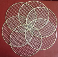 Grille de barbecue en fil d'acier inoxydable en gros du Vietnam, maille soudée à tissage simple pour la cuisson, la découpe et le pliage de la viande et du poisson