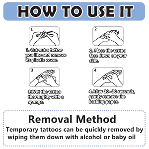 รอยสักชั่วคราวลายดอกไม้กันน้ำติดทนนานสำหรับผู้ใหญ่ 92 แผ่น สติ๊กเกอร์ลายสักศิลปะบนร่างกาย สติ๊กเกอร์ลายสักดอกกุหลาบสำหรับผู้หญิง - Product Image 2