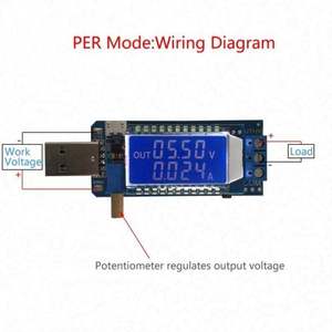 Module de régulation de tension DC-DC alimenté par USB XY-LUP, convertit 5V en 3.3V, 9V, 12V, 24V pour l'alimentation de bureau - Product Image 5