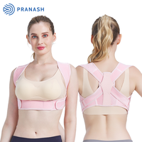 Correcteur de posture compact et fin pour hommes et femmes, soutien dorsal supérieur, ceinture de correction de posture pour soulager les douleurs dorsales