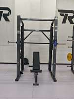 Station de musculation multifonctionnelle universelle, équipement de gym galvanisé Rosen OEM, machine Smith verticale tout-en-un pour la musculation