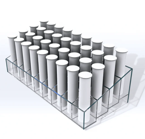 Vente en gros de supports transparents en acrylique pour pré-rouleaux, modèle 8787, pour présentation uniquement, Justincase - Product Image 2