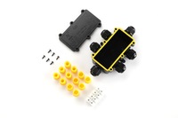 Boîte de jonction étanche Greenway M686-6B 6 voies IP68 PC V0 Connecteur électrique pour applications industrielles et de sécurité