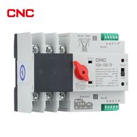 Disjoncteur Micro-Circuit YCQ4 ATS 2P 3P 4P 63A 220V, Interrupteur de Transfert Automatique à Double Alimentation, Interrupteur de Transfert Automatique