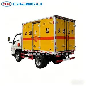 Camión de Caja para Mercancías Peligrosas de 4.5 Toneladas, Vehículo para Transporte de Materiales Explosivos - Product Image 2