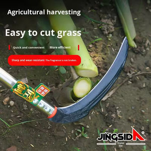 <span class=keywords><strong>Outil</strong></span> agricole efficace, faucille spéciale épaissie en acier au carbone noir, <span class=keywords><strong>pour</strong></span> couper l'herbe, <span class=keywords><strong>le</strong></span> maïs et <span class=keywords><strong>le</strong></span> <span class=keywords><strong>blé</strong></span> - Product Image 3