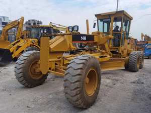 Máquina motoniveladora Cat 14H usada de alta calidad con componente de núcleo de motor de buena calidad incluida Motoniveladoras Cat 14H usadas - Product Image 2