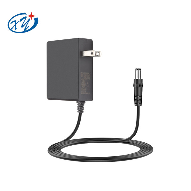6FT Cord Power Adapter Charger 5.5mmx2.5mm/2.1mm Plug Compatible DC12V 24V 1A 2A 3A for LED Light AC12V 24V 1A 2A 3A Output PC