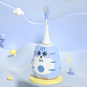 Meilleure vente d'usine de brosses à dents soniques en silicone en forme de U pour enfants à poils souples en PBT brosses à dents électriques douces pour enfants OEM - Product Image 4