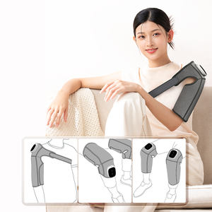 Masseur de genou rechargeable 5000 Mah CN;GUA Machine de massage des pieds froids à impulsion électrique Ems Tens Roller pour pied confortable - Product Image 2