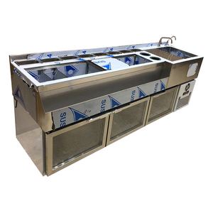 สถานีบาร์เทนเดอร์แบบถอดประกอบได้รุ่นใหม่ พร้อมระบบควบคุมดิจิทัล ผลิตภาพสูง ใช้งานง่าย โครงสร้างโลหะ ดีไซน์ตาข่าย - Product Image 1