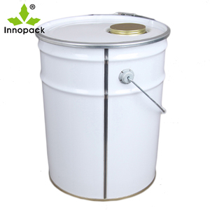 Bidon métallique de 20 litres pour huile lubrifiante, peinture, avec couvercle hermétique et bec verseur flexible - Product Image 3