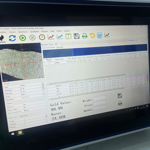 S6 Test için yüksek kalite altın elemanları Metal yeni varış takı <span class=keywords><strong>Karat</strong></span> makinesi analiz cihazı 18K 24K yoğunluk saflık 1 yıl - Product Image 5