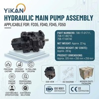 Ensemble de pompe hydraulique principale pour chariot élévateur FD40 FD50 de qualité supérieure