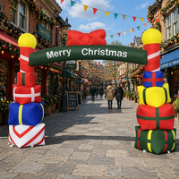 Arche gonflable de Noël pour l'extérieur, idéale pour les événements promotionnels et la décoration de festivals