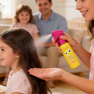 Spray démêlant pour cheveux d'enfants, brume soyeuse naturelle personnalisée, traitement réparateur capillaire, <span class=keywords><strong>protecteur</strong></span> thermique pour les cheveux - Product Image 6
