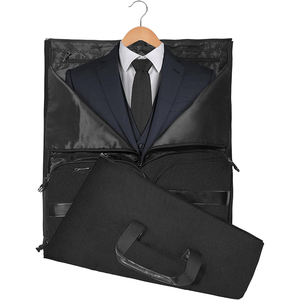 Free Sample Wholesale Zippered Custom Dance Competition Suit Bag Foldable Dust <b>Cover</b> for <b>Garment</b> Storage and Travel Use - Product Image 1
