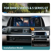 KLYDE Pantalla de Estilo Original para BMW Serie 5 F10 F11 NBT CCC CIC EVO Carplay Android 12, Reproductor Multimedia para Coche, 10,25/12,3 Pulgadas