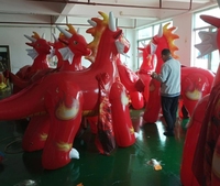 Dragon de feu gonflable en PVC de haute qualité personnalisé Beile pour modèle