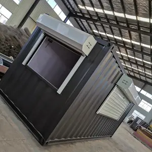 20ft Mobiele Container Winkel Gebouwen Restaurant Designer Fast Food Kiosk Geprefabriceerde Indoor Bar Ontwerp Voor Verkoop