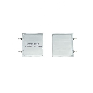 EXLIPORC 204843 350mAh 3.7V <strong>1mm</strong> 2mm <strong>Thickness</strong> Smallest Ultra Thin Lithium Ion Polymer BatterySmart Card <strong>Battery</strong> <strong>Lipo</strong> <strong>Battery</strong> - Product Image 3