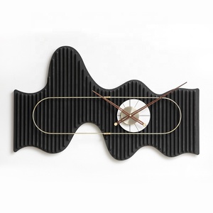 EMITDOOG <span class=keywords><strong>Orologio</strong></span> <span class=keywords><strong>da</strong></span> <span class=keywords><strong>Parete</strong></span> in Legno e Ferro Battuto, Decorazione per Soggiorno, Orologi in Metallo Stile Industriale, Arte Murale Moderna, Orologi Fatti a Mano - Product Image 2