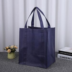 Bolsas de Compras Reutilizables Personalizadas de Tela No Tejida YY98 con Logotipos - Product Image 5