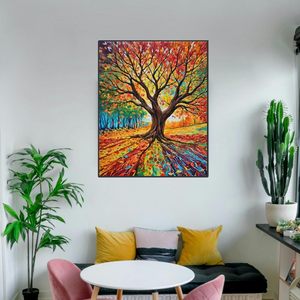 Ldazao Cảnh Số Kit Cho Người Lớn Người Mới Bắt Đầu Tự Làm Thân Thiện Với Môi Kính Màu Dễ Dàng Sơn Số Acrylic Khung Vải Hiện Đại - Product Image 3