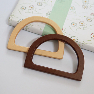 Vente chaude 2024 Accessoires de <span class=keywords><strong>sac</strong></span> pour femmes de haute qualité Poignée en <span class=keywords><strong>bois</strong></span> pour <span class=keywords><strong>sac</strong></span> à main - Product Image 2