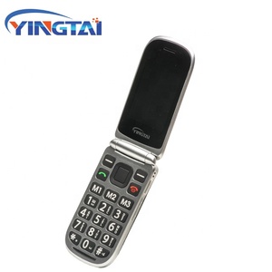YINGTAI GSM Quad Band Dual SIM Telefone 2.4 "alta qualità grande pulsante Flip anziani telefono <span class=keywords><strong>cellulare</strong></span> sbloccato FM SOS telefono Senior - Product Image 4