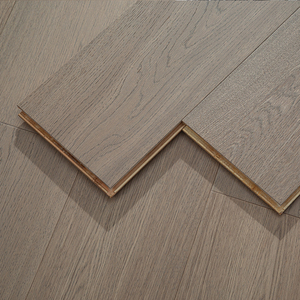 Plancher en bois d'ingénierie durable avec système de clic |   Parquet <span class=keywords><strong>hybride</strong></span> en noyer noir pour salon et salle de sport - Meilleur prix - Product Image 3