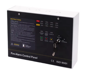 [Centrale d'alarme incendie conventionnelle] Deling NW-8000A en alliage d'aluminium durable, 1 à 8 zones, alimentation CA + 12V <span class=keywords><strong>de</strong></span> secours, certifiée CE/ISO, détection - Product Image 6