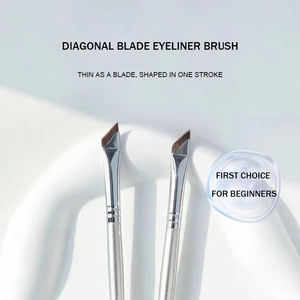 5PCS Poney Cheveux <span class=keywords><strong>Eye</strong></span> Blending Shadow Brush Set Teinte Sourcils Maquillage Gel Brosse Cosmétique <span class=keywords><strong>Utilisation</strong></span> Sourcils Brosses Ensemble - Product Image 5